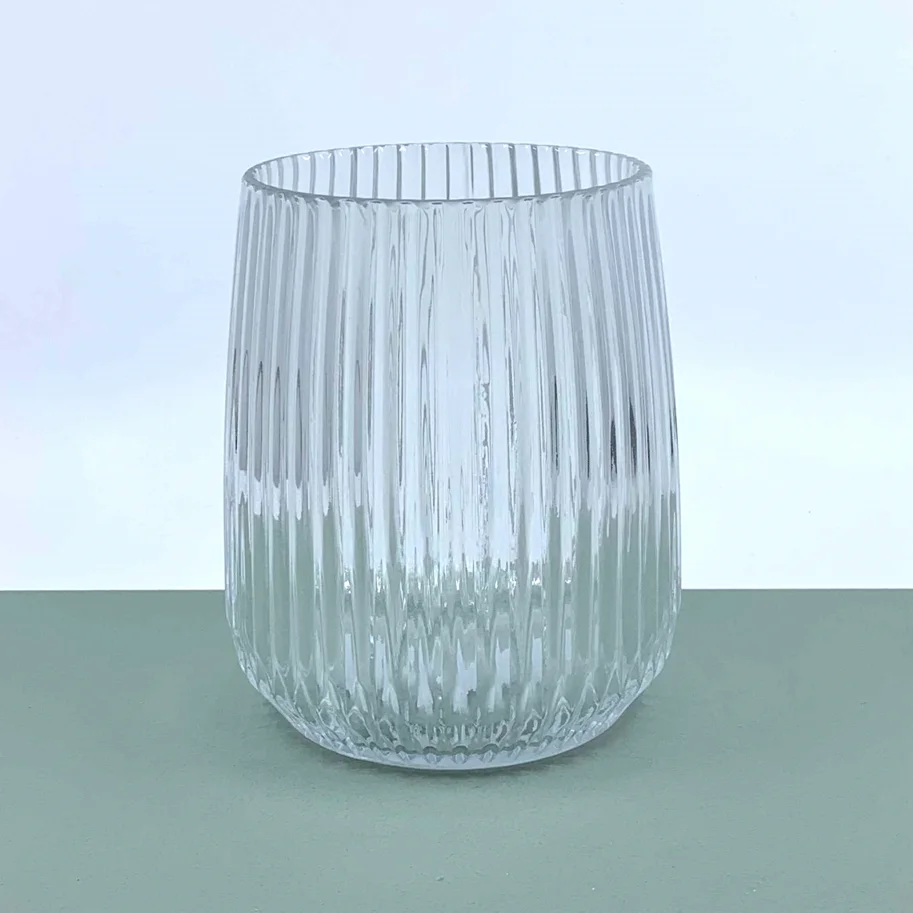 Windlicht Glas H:13xD:15cm