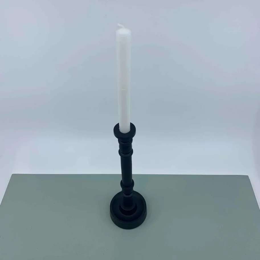 Kerzenständer 20cm schwarz