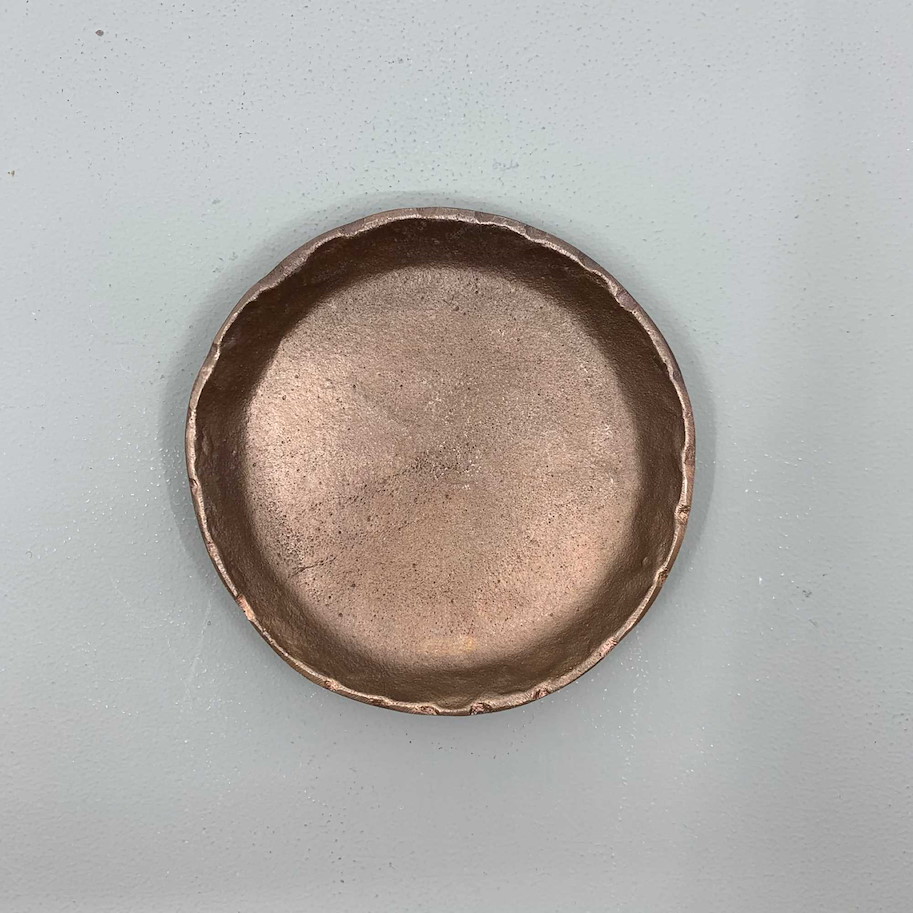 Kerzen-Teller11.5cm messing