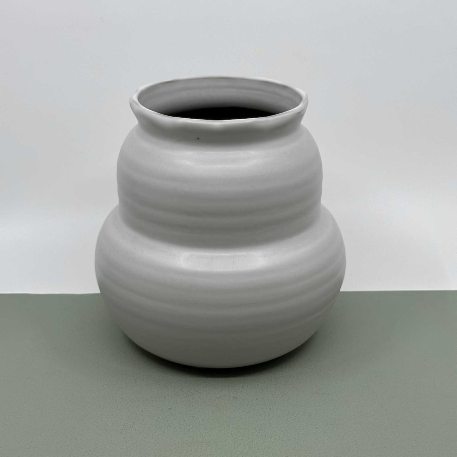 Vase weiss 
