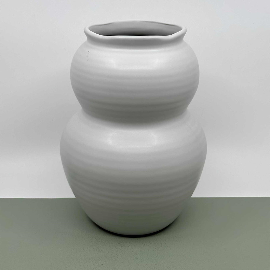 Vase weiss 