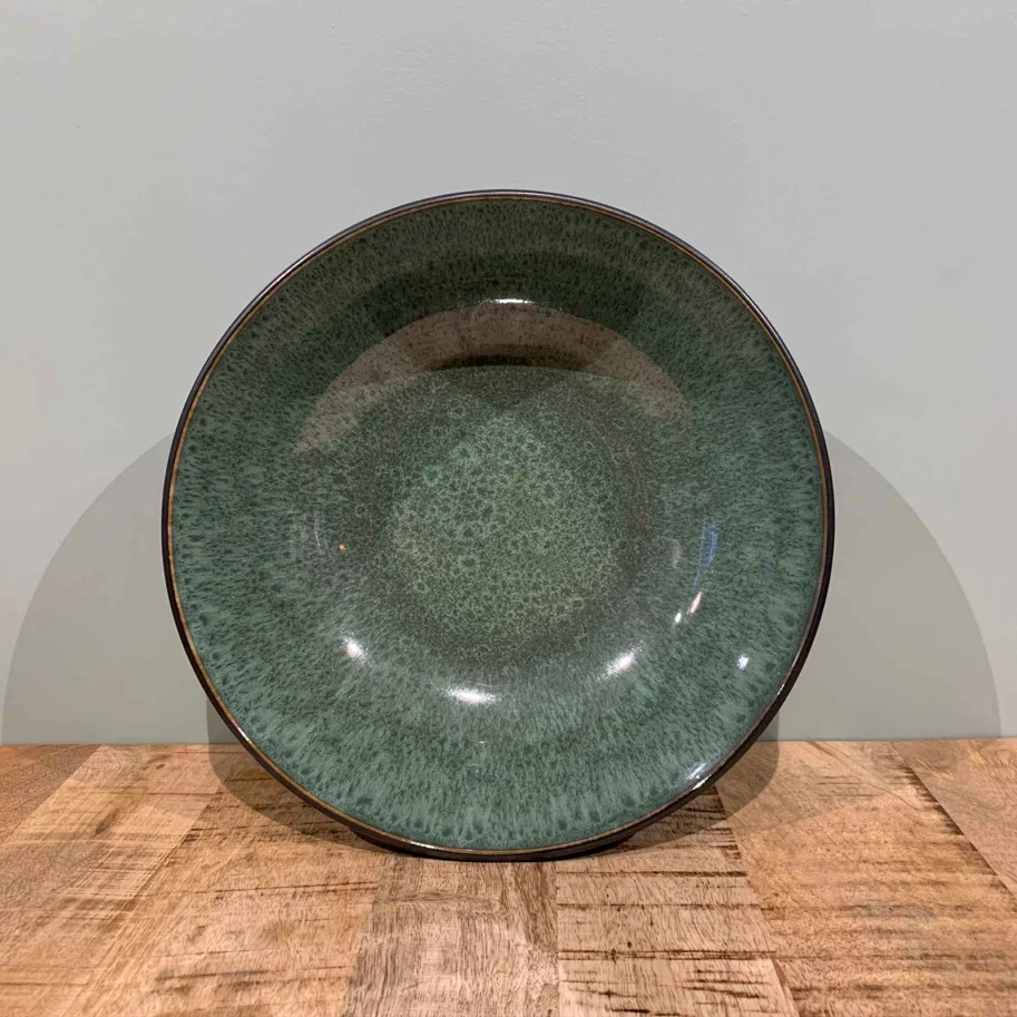 Salatschüssel 30cm schwarz/grün