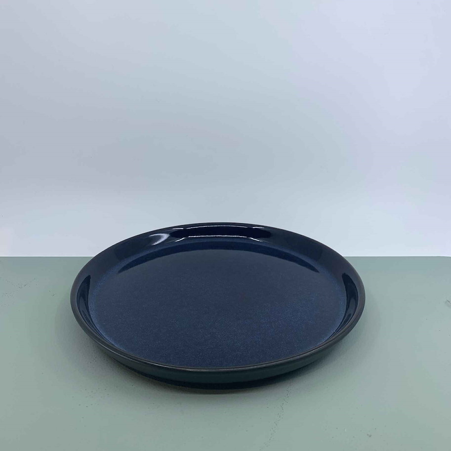 Dessert-Teller 21cm schwarz/dunkelblau