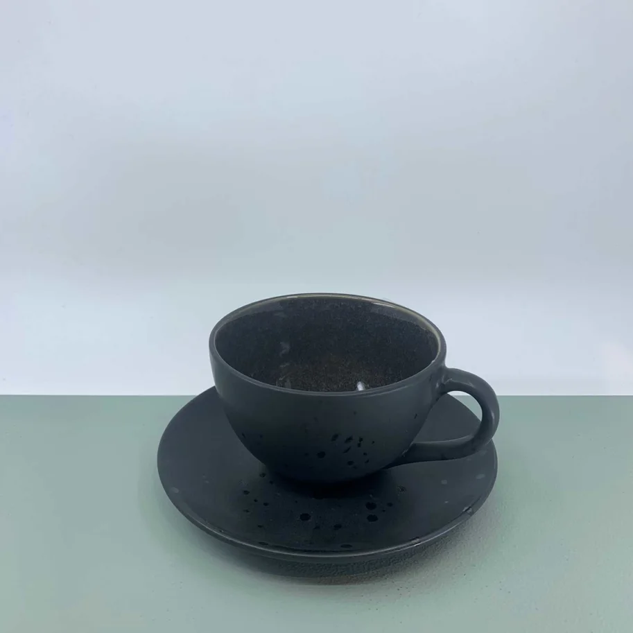 Kaffeetasse 240ml grau