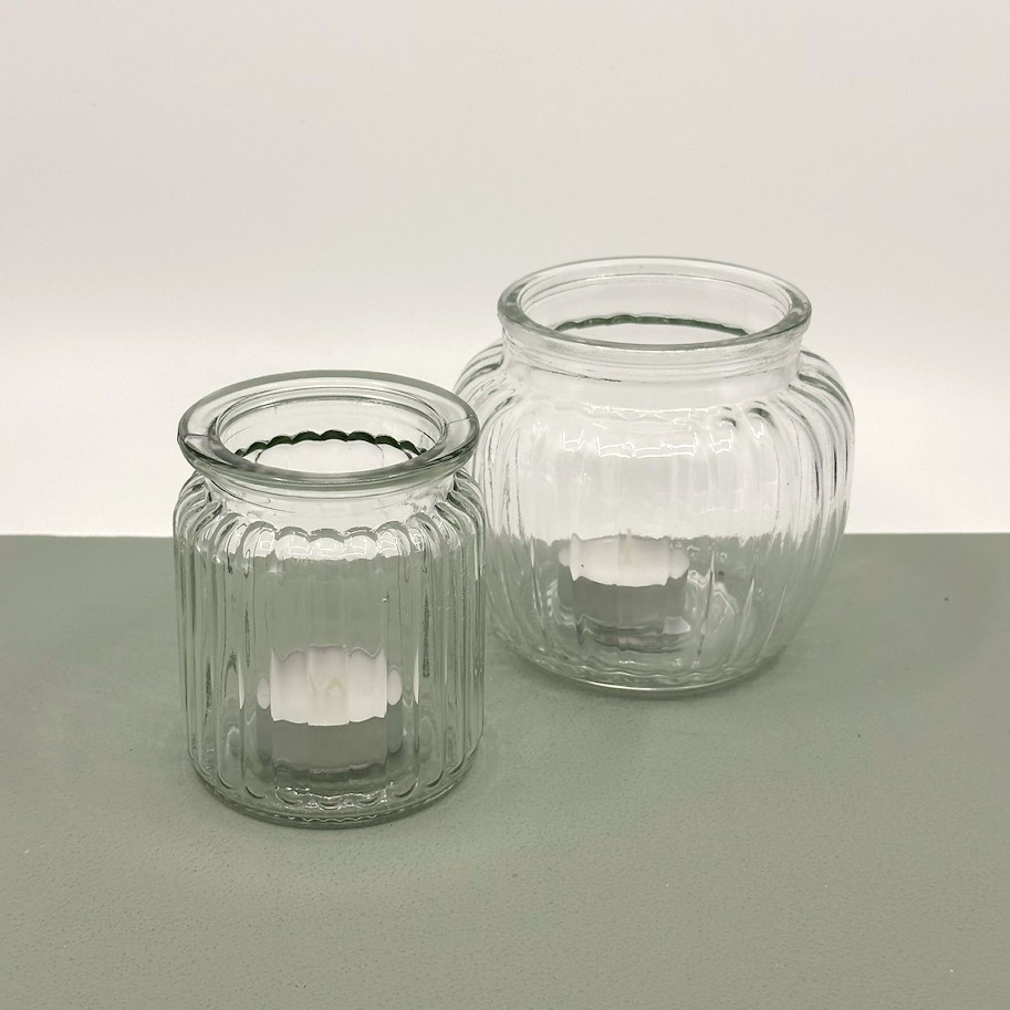 Windlicht Glas 7.5x9cm
