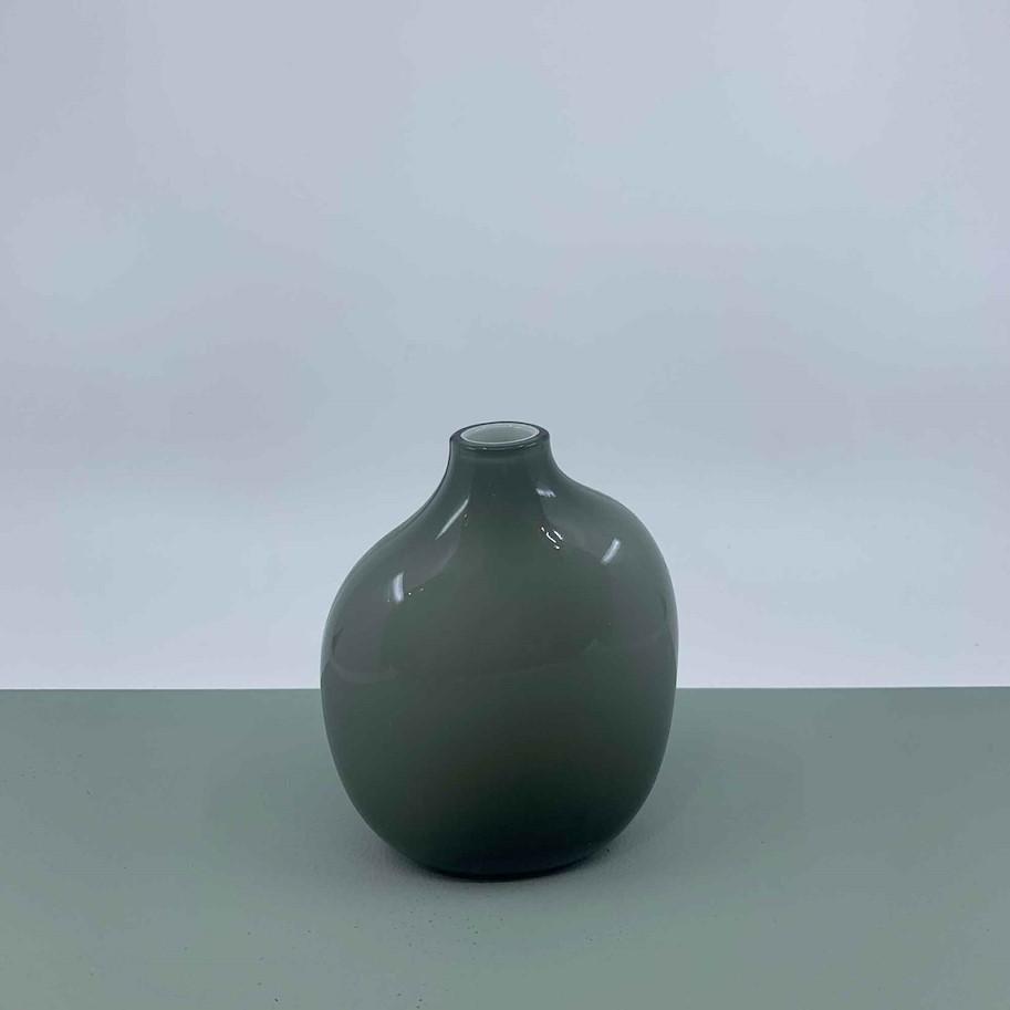 Sacco Vase Glas 02 grau