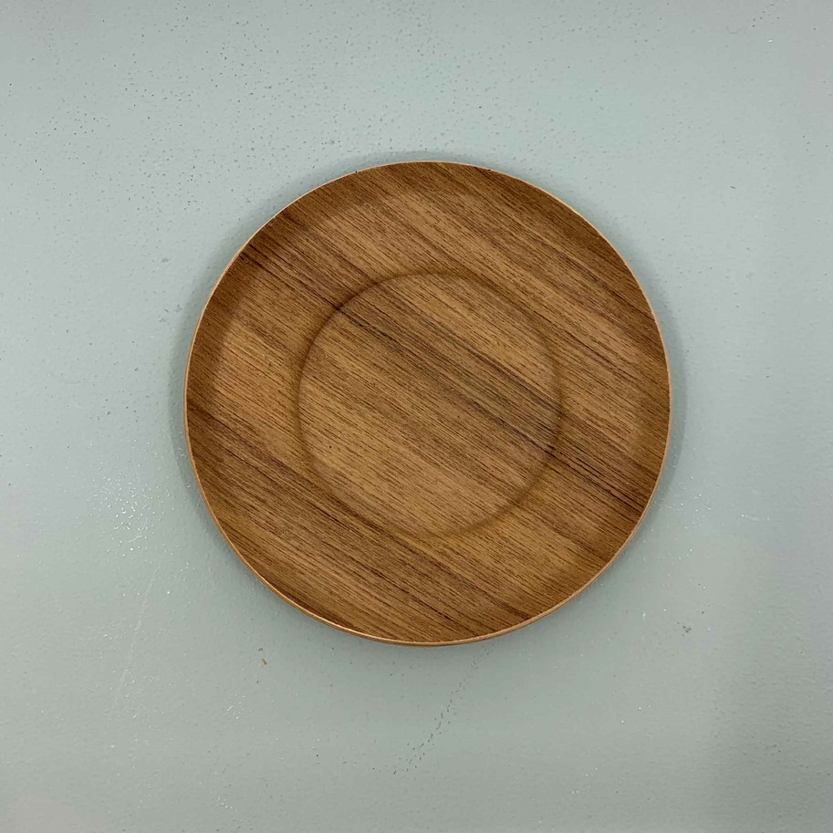 Sepia Unterteller 130mm teak