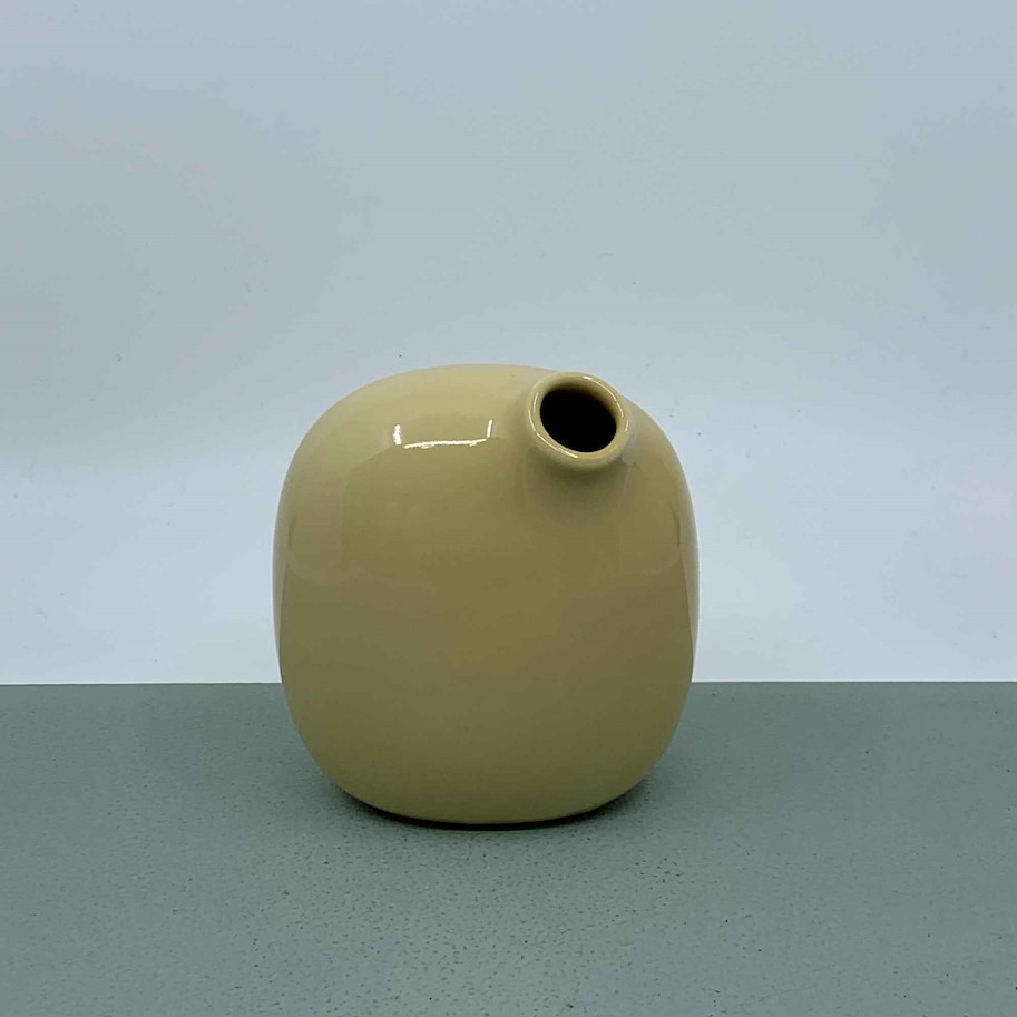 Sacco Vase  02 gelb