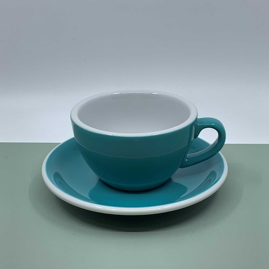 Kaffeetasse 200ml teal