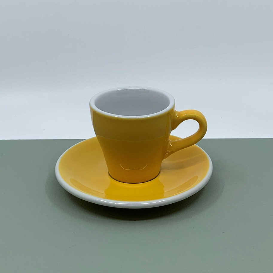 Espressotasse 80ml gelb