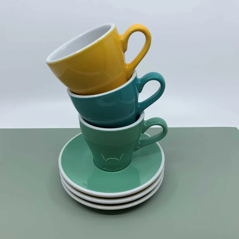 Kaffeetasse 180ml blaugrün