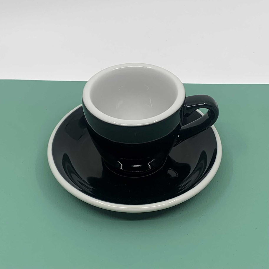 Espressotasse 80ml schwarz