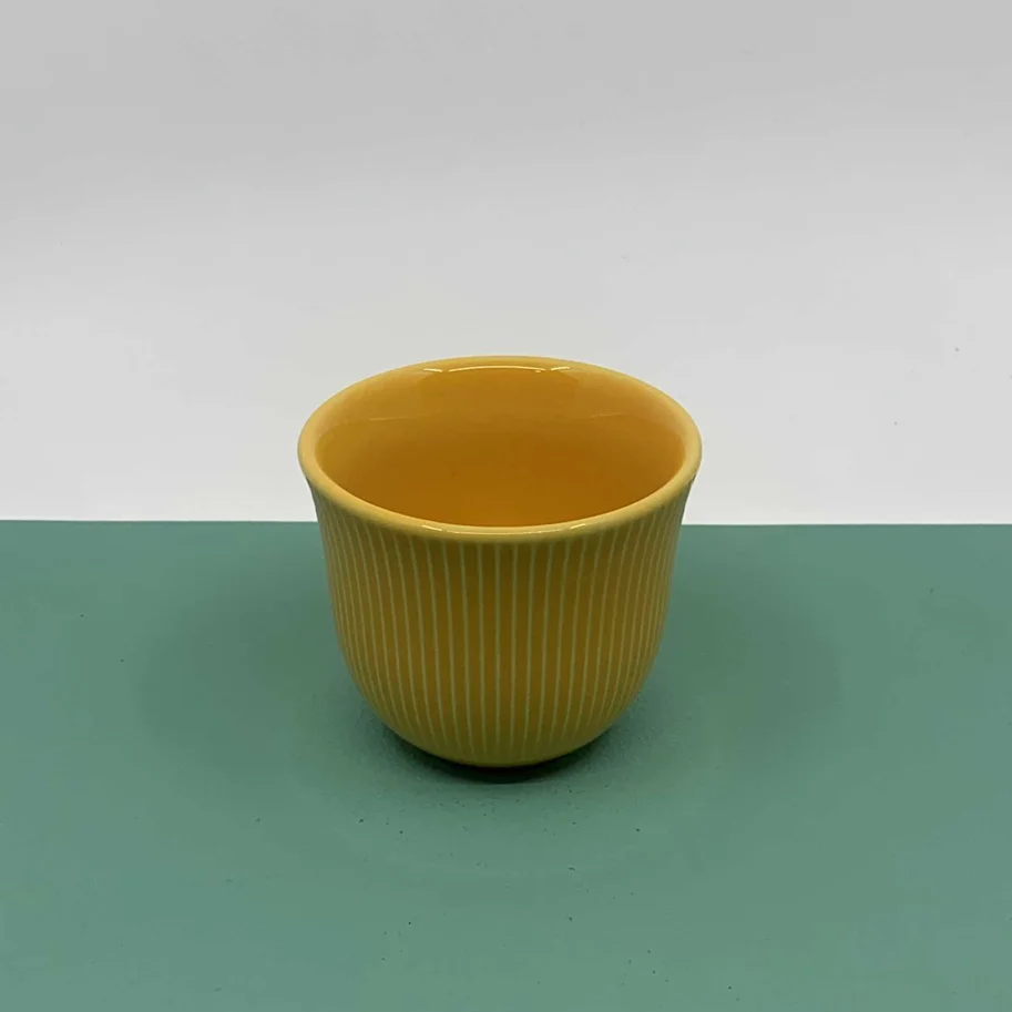 Espressotasse 80ml gelb