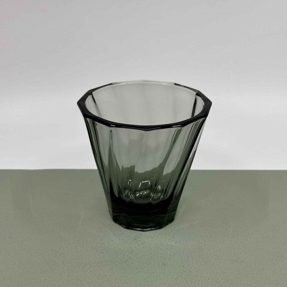 Glas twisted black