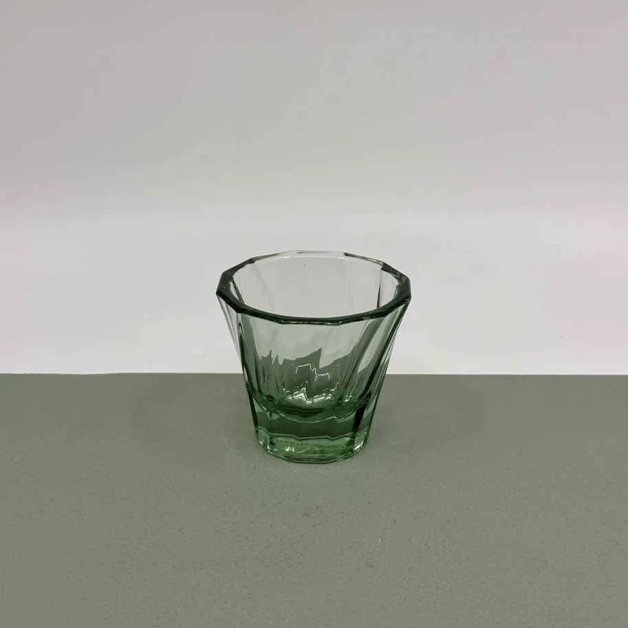 Glas twisted green 