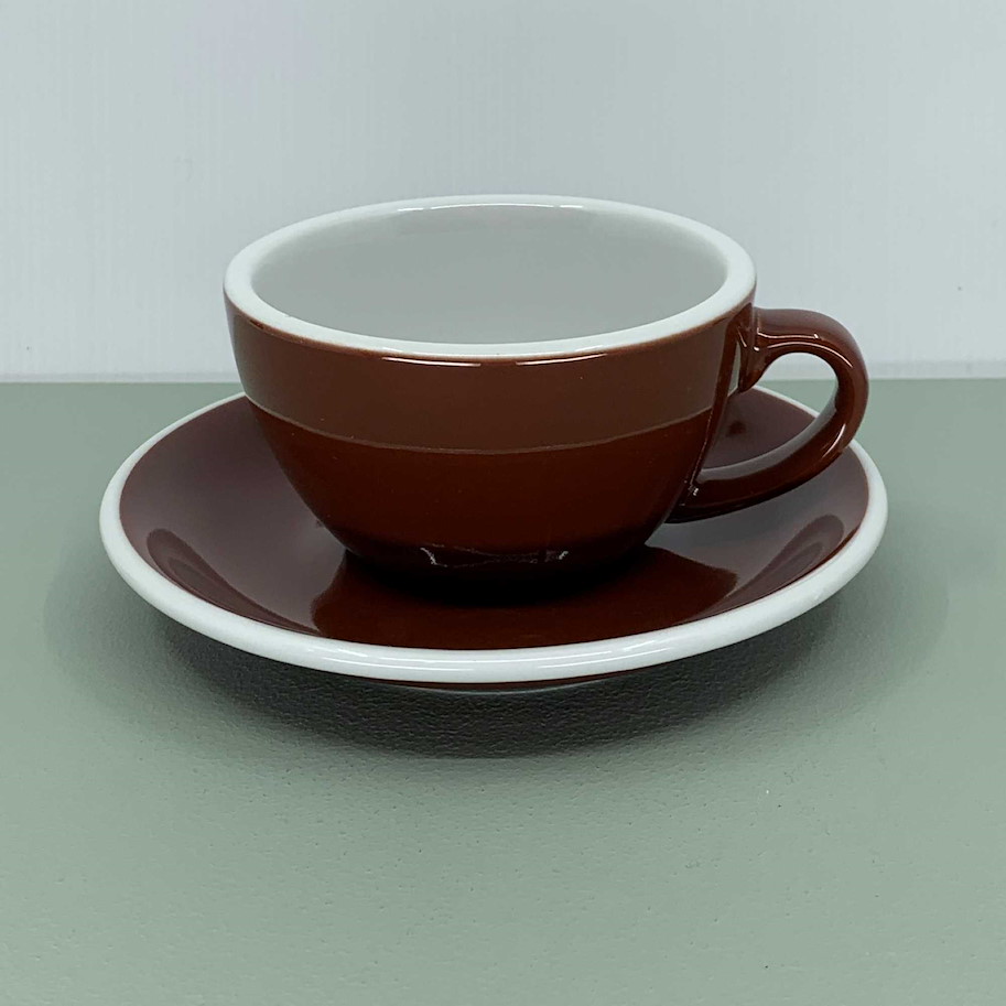 Kaffeetasse 200ml braun