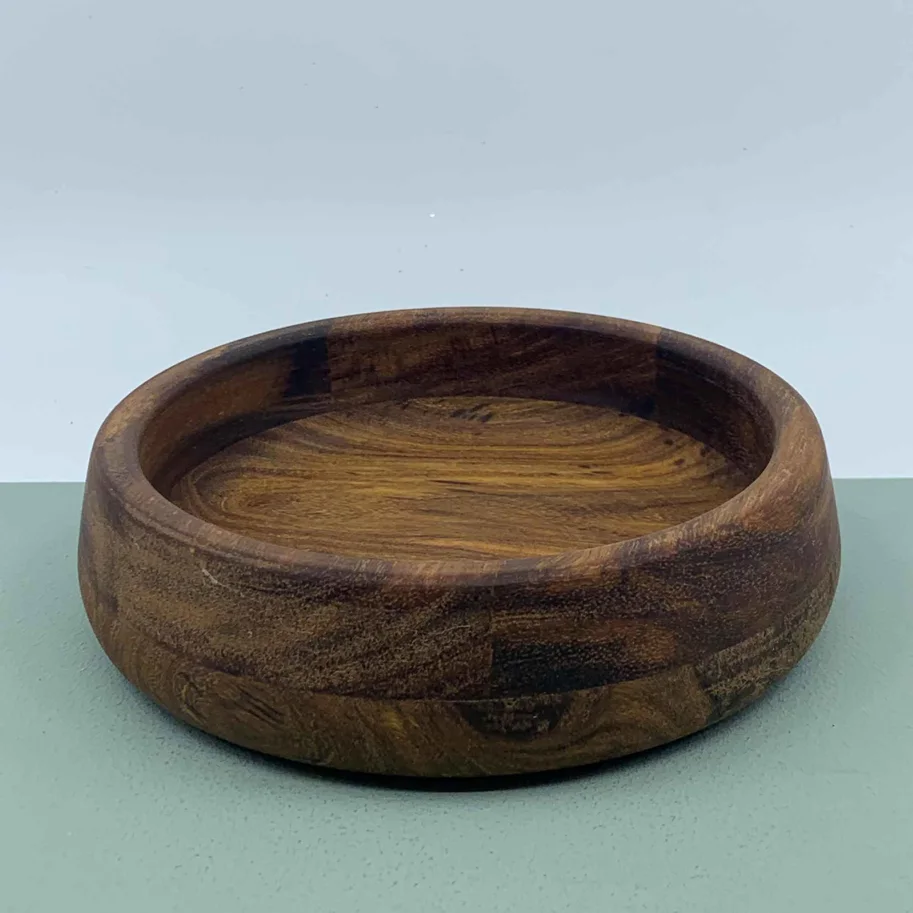 Holzschale D:15cm dunkel