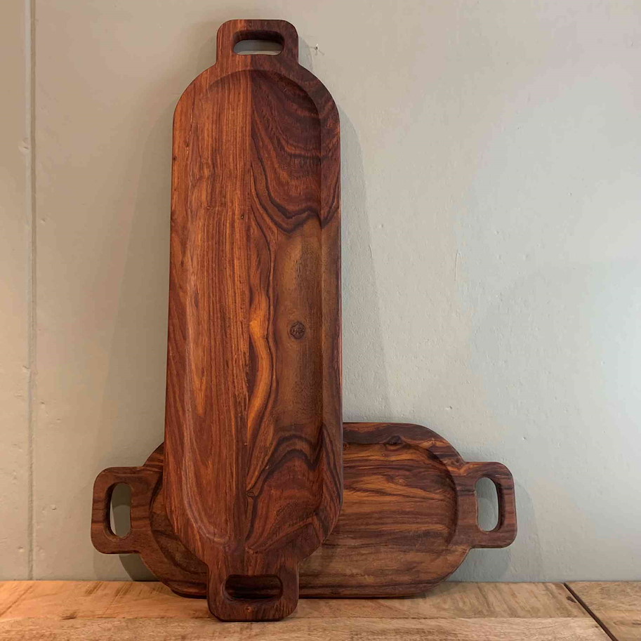 Schneidebrett 20x50cm dunkel