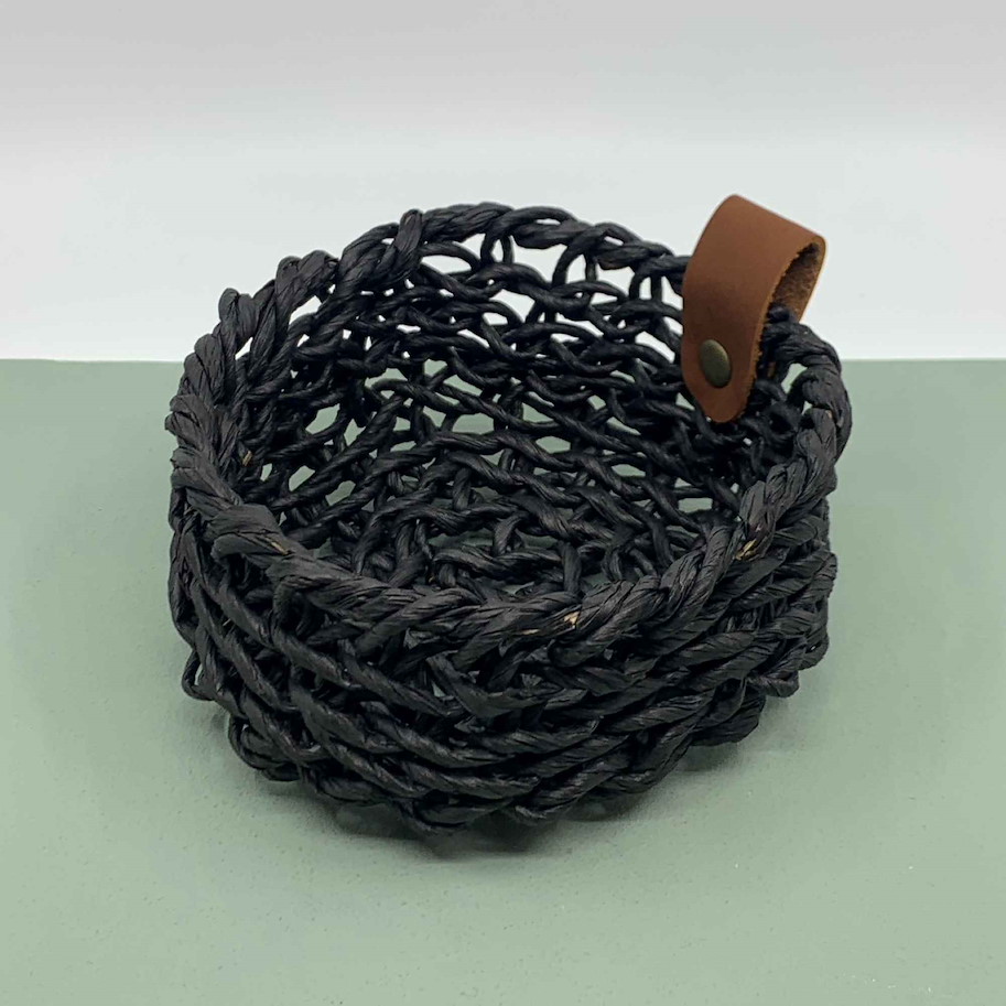 Korb 14x7cm schwarz
