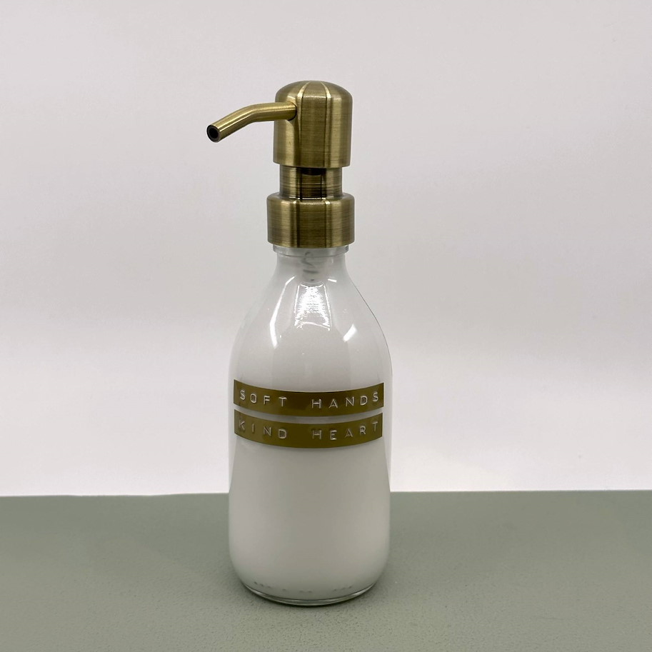 Handlotion Transparent/Messing Weihnachtsedition
