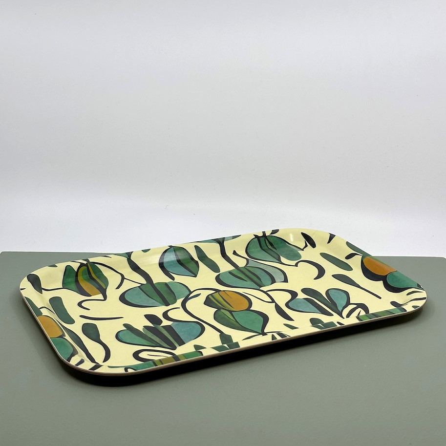 Tablett 33x21cm Citrus