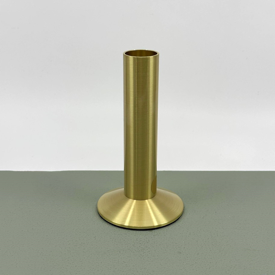 Kerzenhalter messing D:7xH:12cm