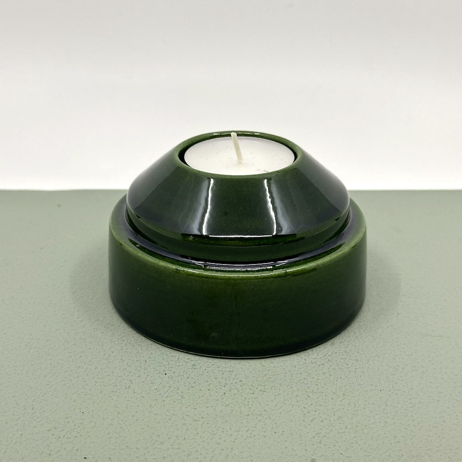 Kerzenständer Hoff grün D9cm