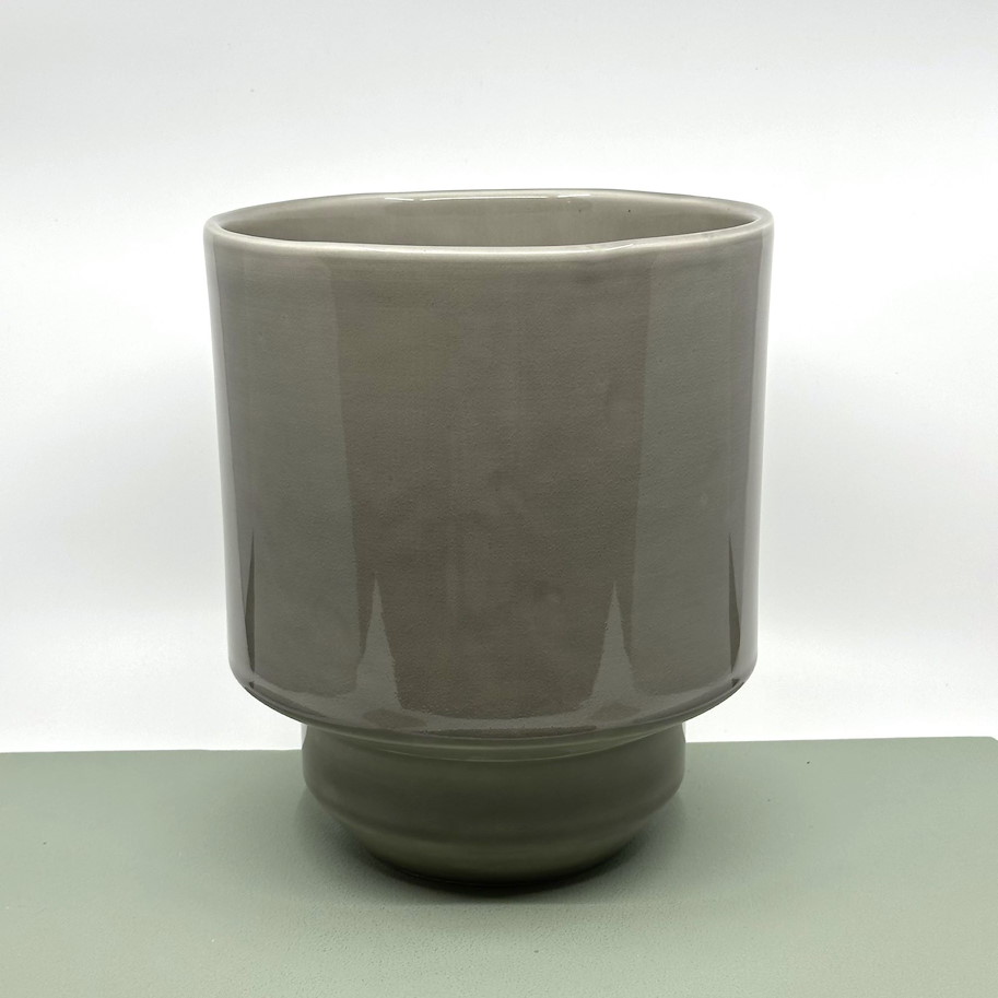 Topf Hoff grau D21cm