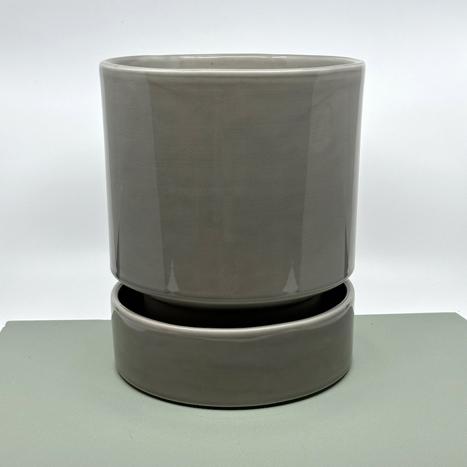 Topf Hoff grau D21cm