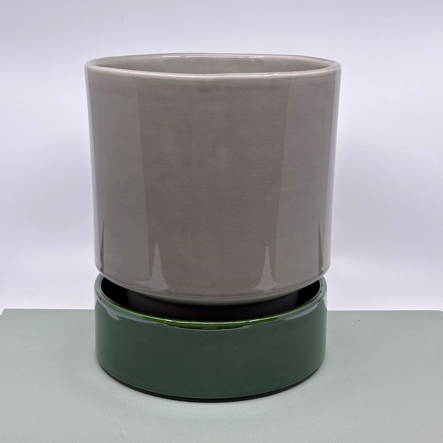 Unterteller Hoff grün D21cm
