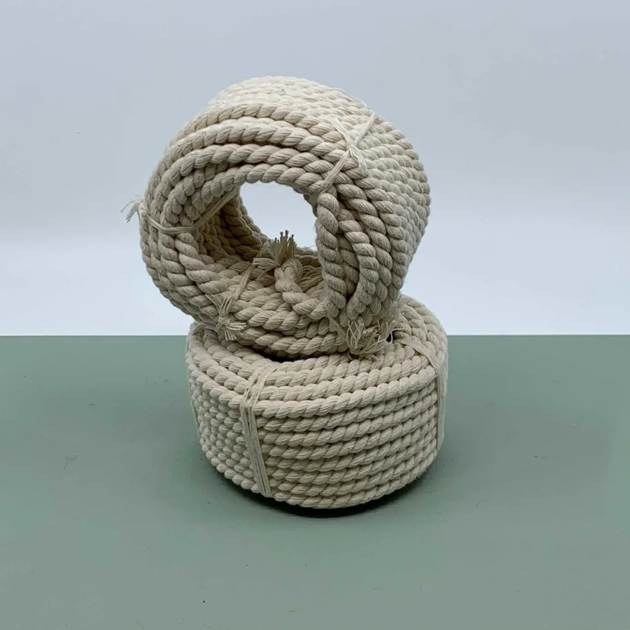 Baumwollkordel 10mx6mm beige
