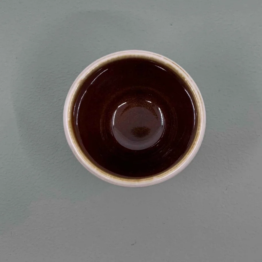 Espressotasse 10cl amber/beige