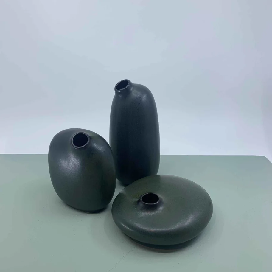 Sacco Vase 01 schwarz