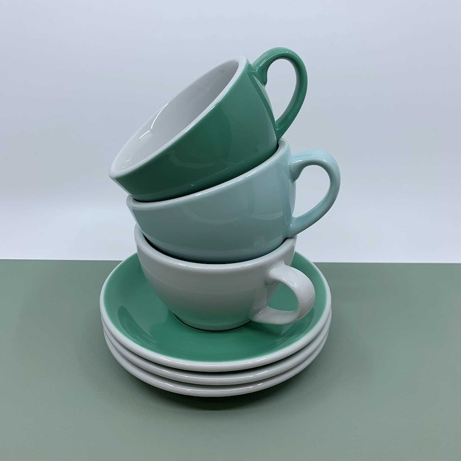 Cappuccinotasse 250ml hellblau