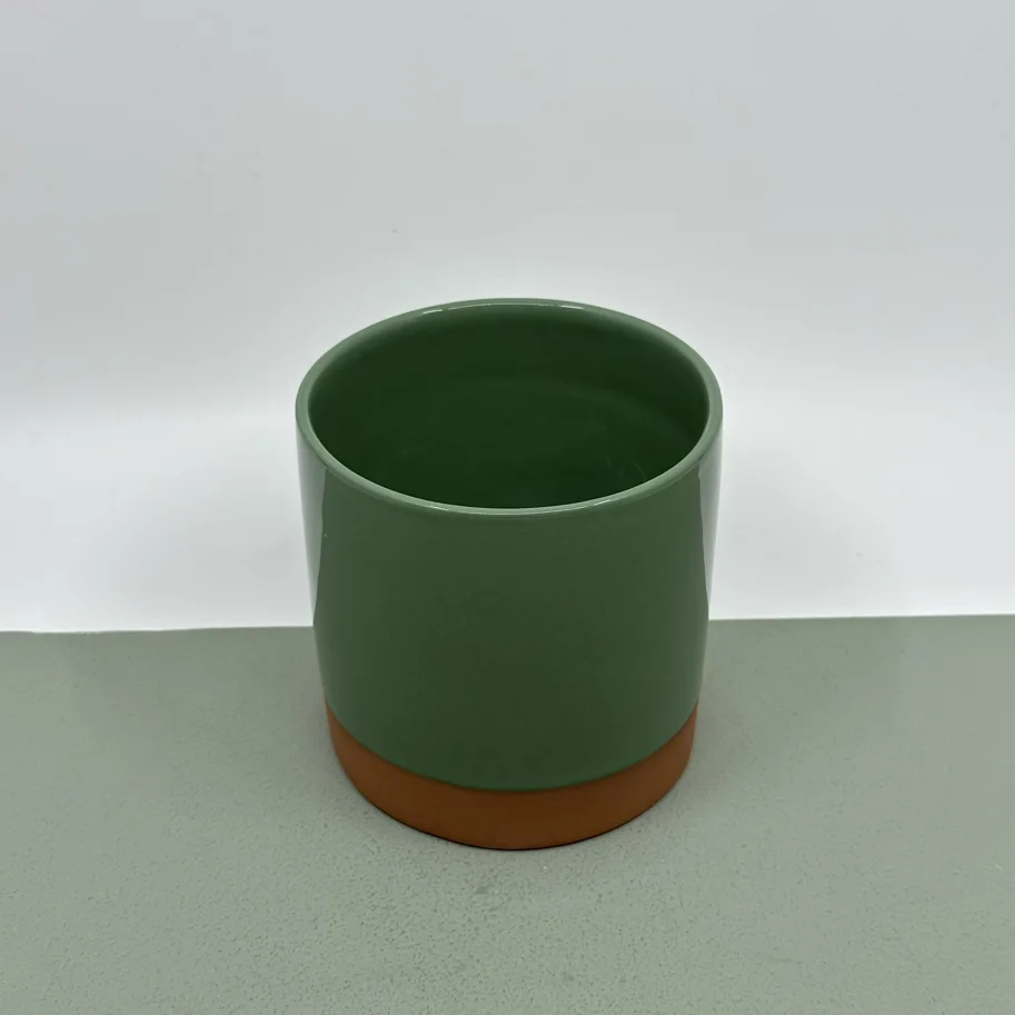 Becher D9.5xH10cm kaki