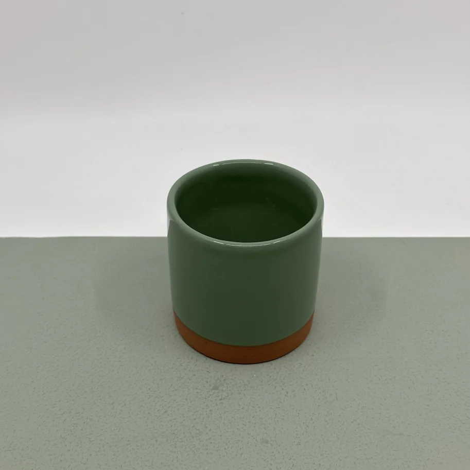 Becher D6 H6cm kaki