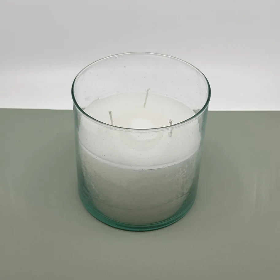 Kerze im Glas H15xD15cm