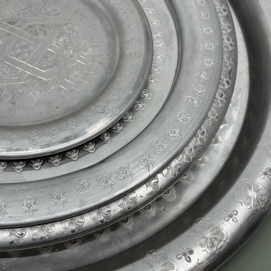 Platte Aluminium D 35cm