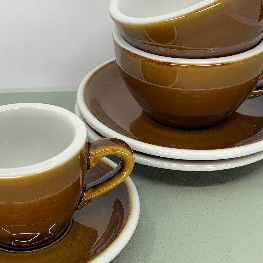 Espressotasse 80ml caramel