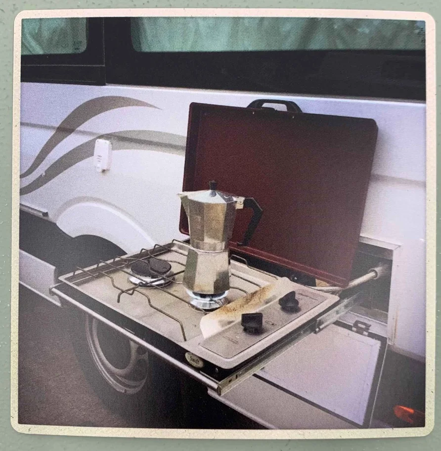 Karten 105x105cm Moka Camper