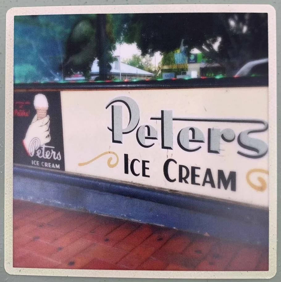 Karten 105x105cm Peters Ice cream
