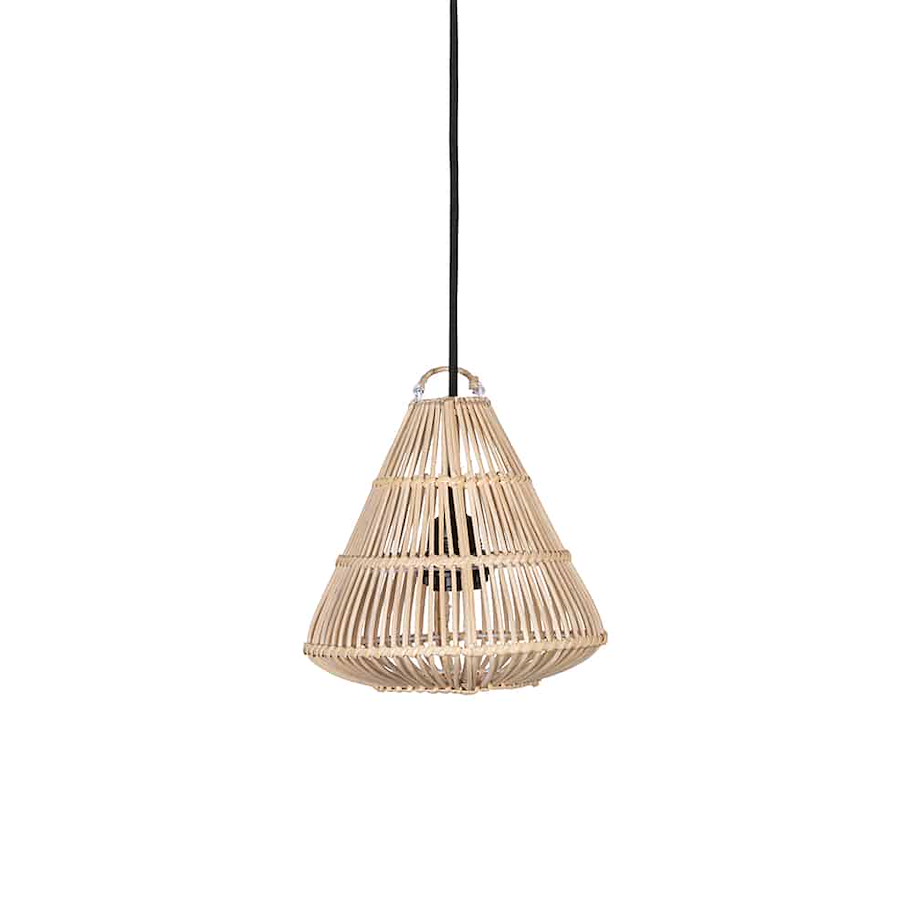 Lampenschirm Rattan Triangel