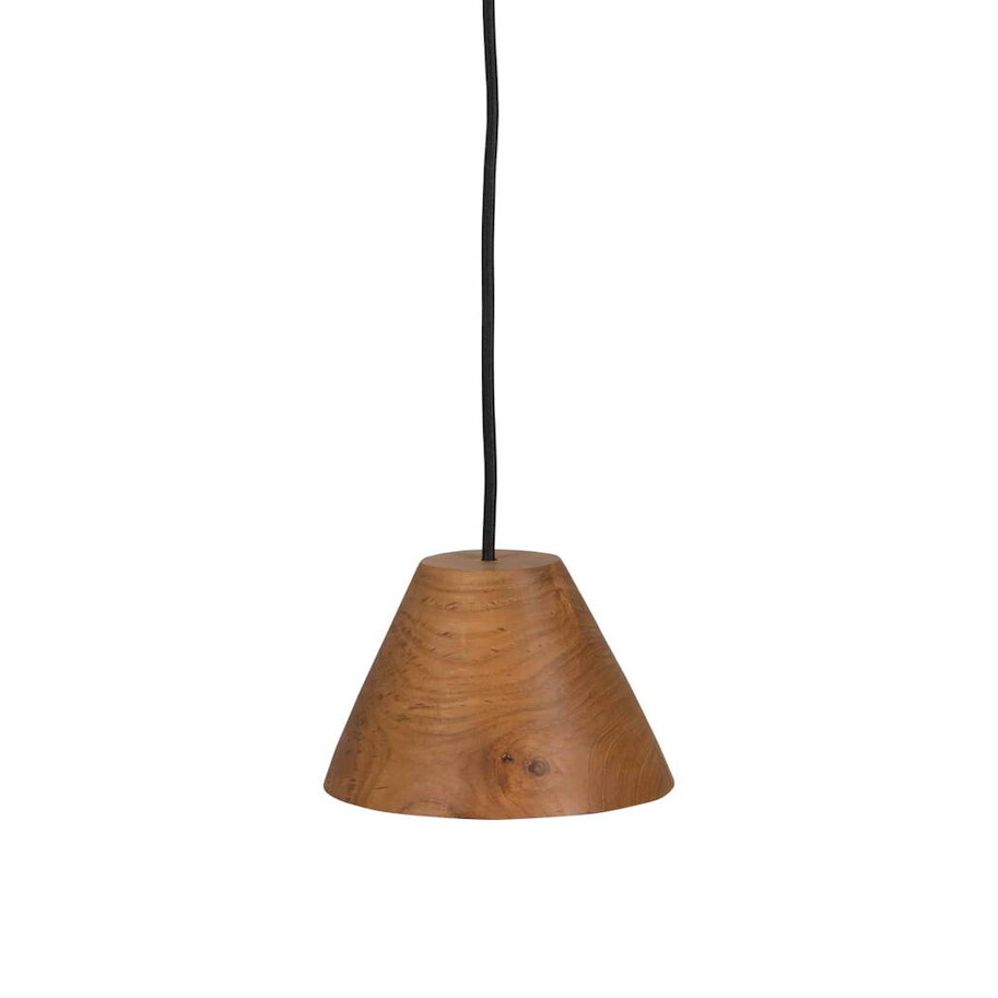 Lampenschirm Teakholz Tiga