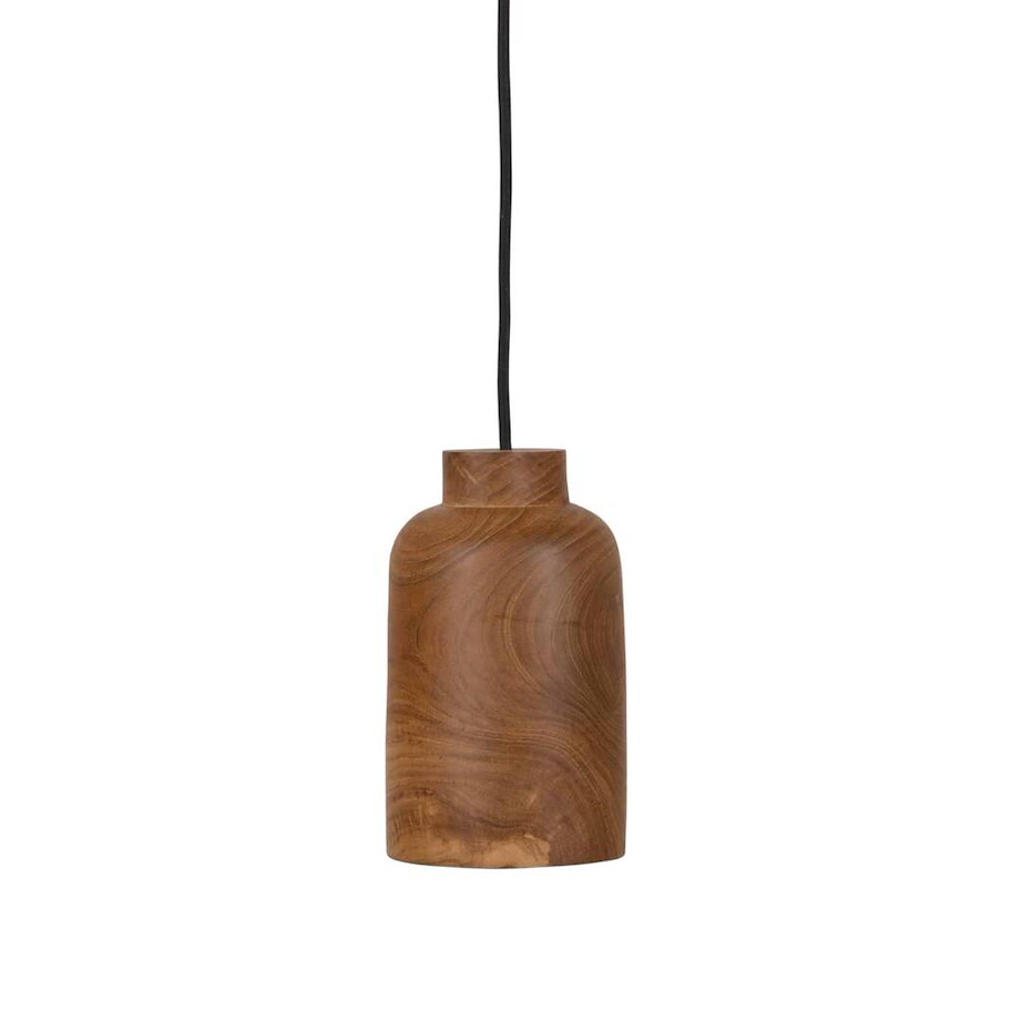 Lampenschirm Teakholz Botol