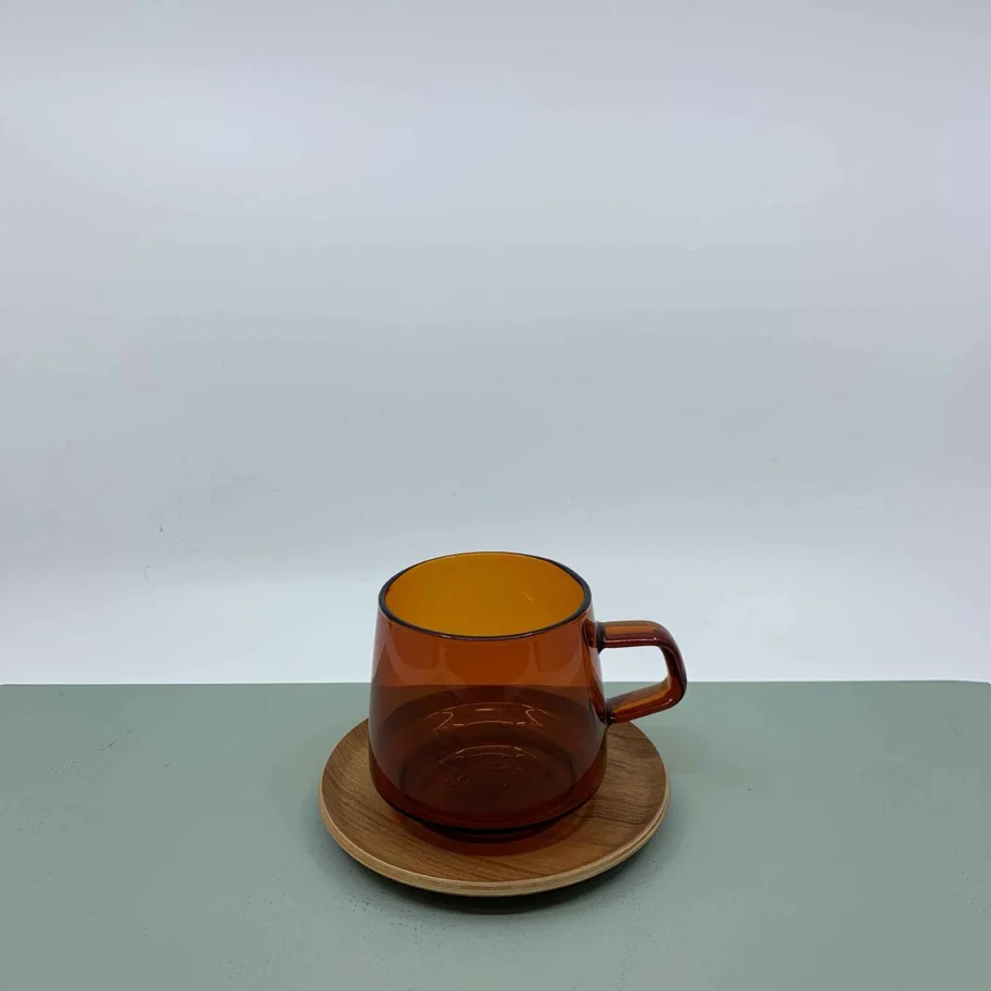Sepia Tasse 340ml amber
