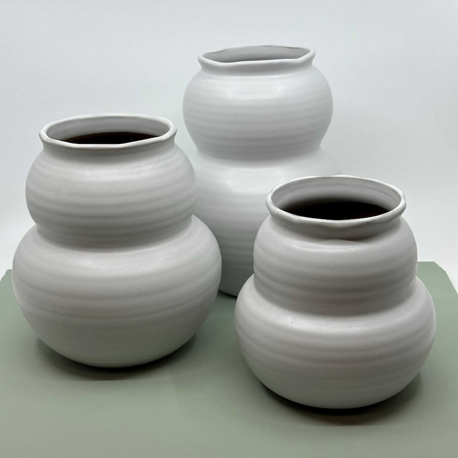 Vase weiss 
