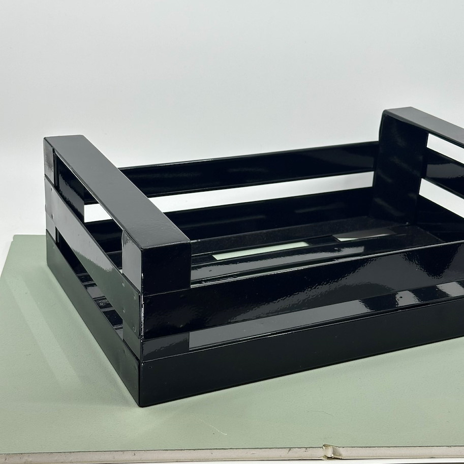 Kiste gross schwarz