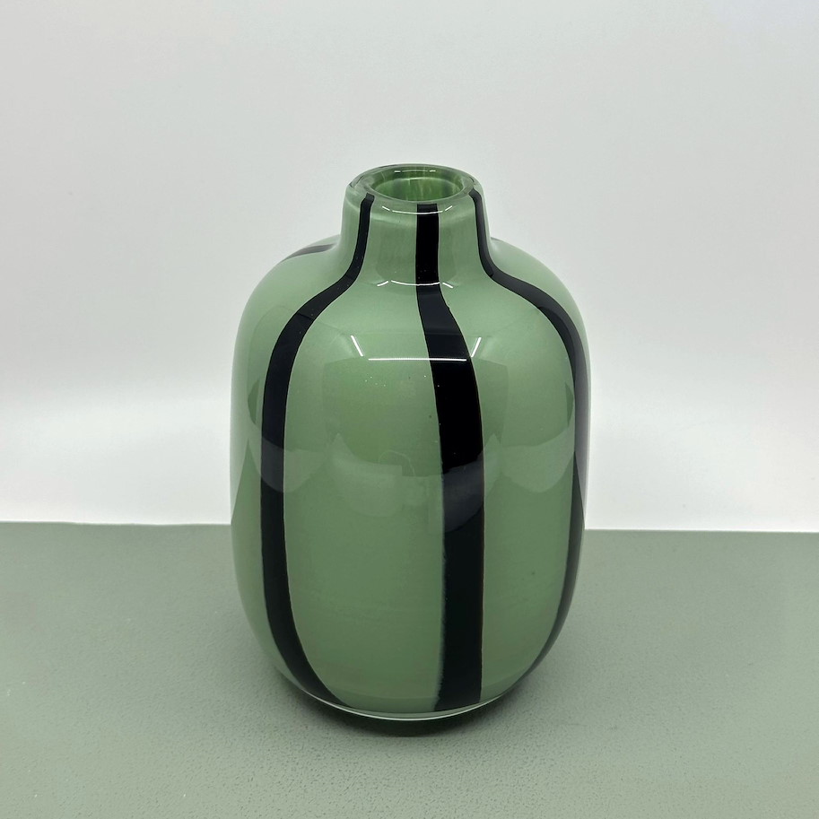 Vase Glas Green
